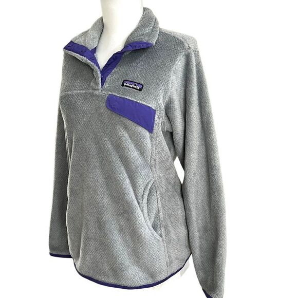 Patagonia Re Tool Snap T Fleece Synchilla Pullover Jacket M Hiking cabincore - Picture 2 of 13